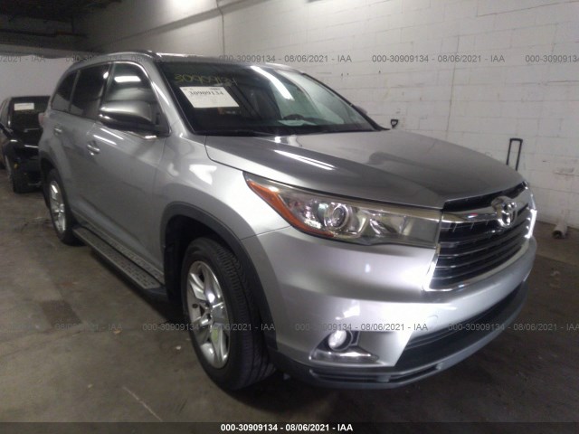 TOYOTA HIGHLANDER 2014 5tddkrfh6es018486