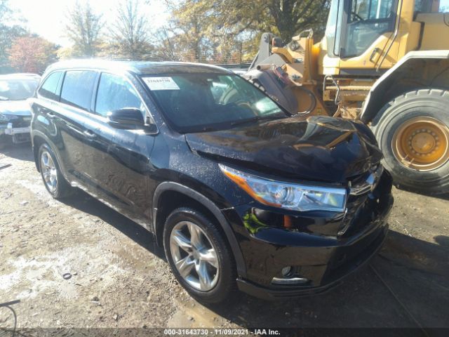 TOYOTA HIGHLANDER 2014 5tddkrfh6es026118