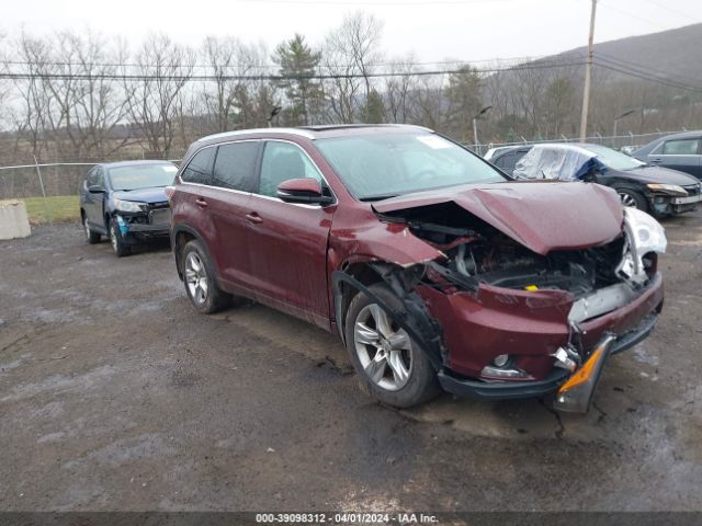 TOYOTA HIGHLANDER 2014 5tddkrfh6es034655