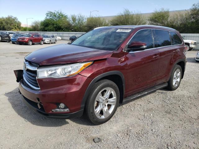 TOYOTA HIGHLANDER 2014 5tddkrfh6es068109