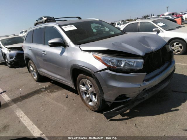 TOYOTA HIGHLANDER 2015 5tddkrfh6fs113857