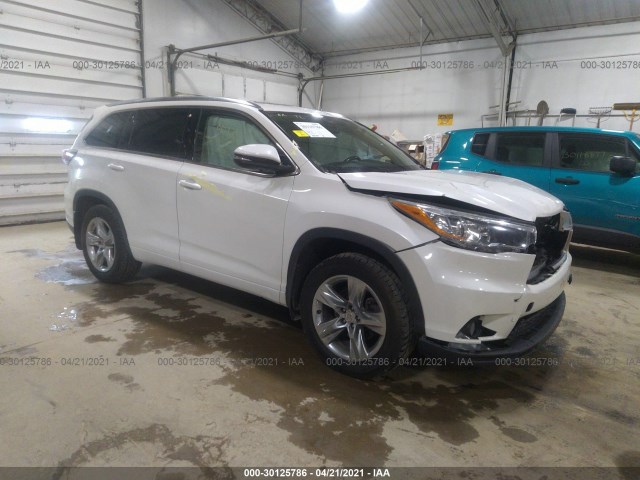 TOYOTA HIGHLANDER 2015 5tddkrfh6fs125782