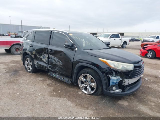 TOYOTA HIGHLANDER 2015 5tddkrfh6fs140248