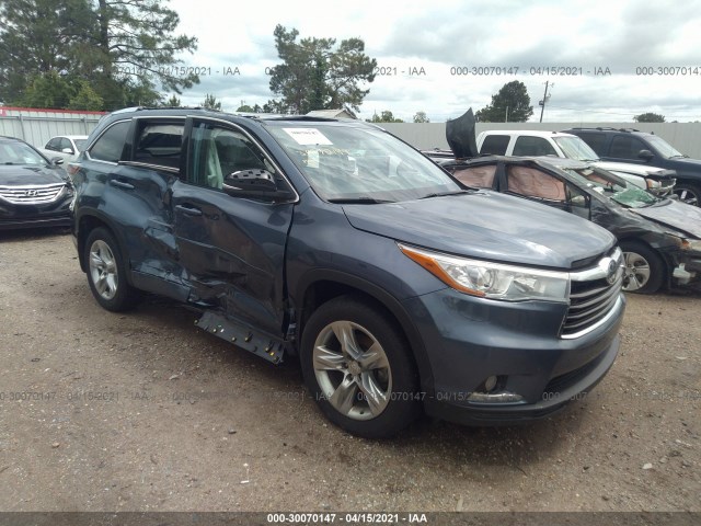 TOYOTA HIGHLANDER 2015 5tddkrfh6fs169832