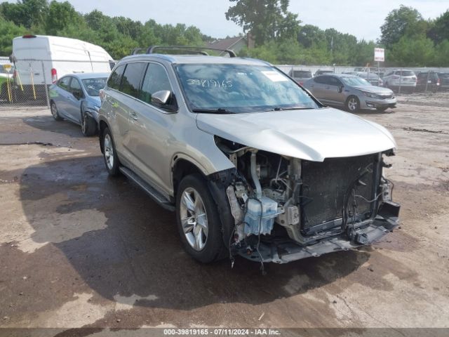 TOYOTA HIGHLANDER 2015 5tddkrfh6fs172312