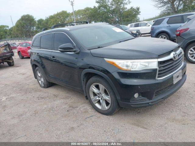 TOYOTA HIGHLANDER 2015 5tddkrfh6fs212257