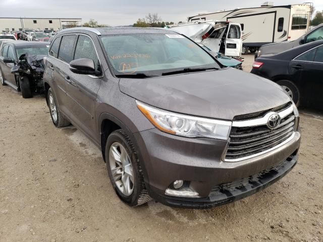 TOYOTA HIGHLANDER 2015 5tddkrfh6fs223436