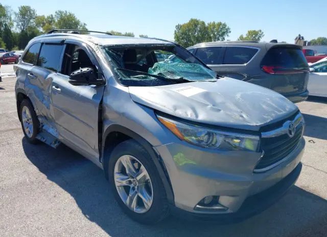 TOYOTA HIGHLANDER 2016 5tddkrfh6gs242005