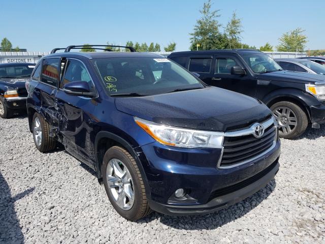 TOYOTA HIGHLANDER 2016 5tddkrfh6gs291561