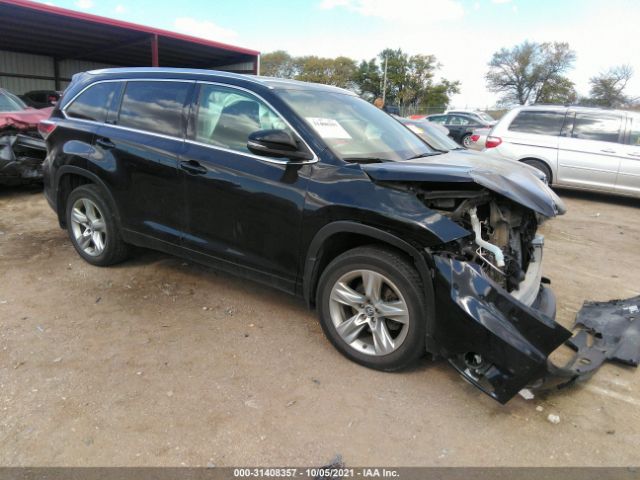 TOYOTA HIGHLANDER 2016 5tddkrfh6gs309377