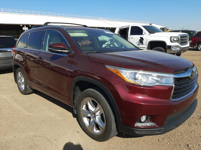 TOYOTA HIGHLANDER 2016 5tddkrfh6gs318516