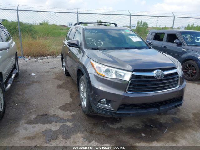 TOYOTA HIGHLANDER 2016 5tddkrfh6gs341133