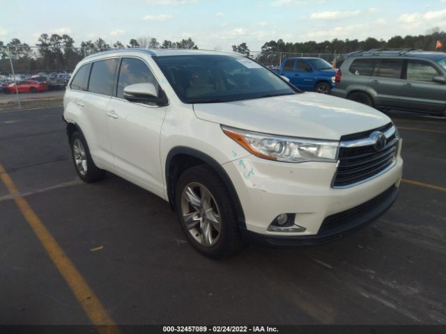 TOYOTA HIGHLANDER 2016 5tddkrfh6gs341276