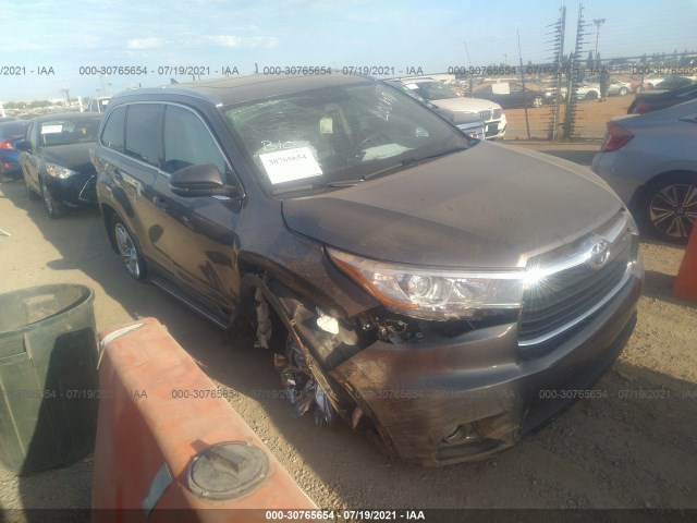 TOYOTA HIGHLANDER 2014 5tddkrfh7es011532