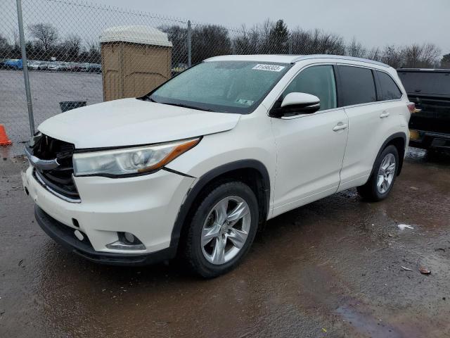 TOYOTA HIGHLANDER 2014 5tddkrfh7es031327