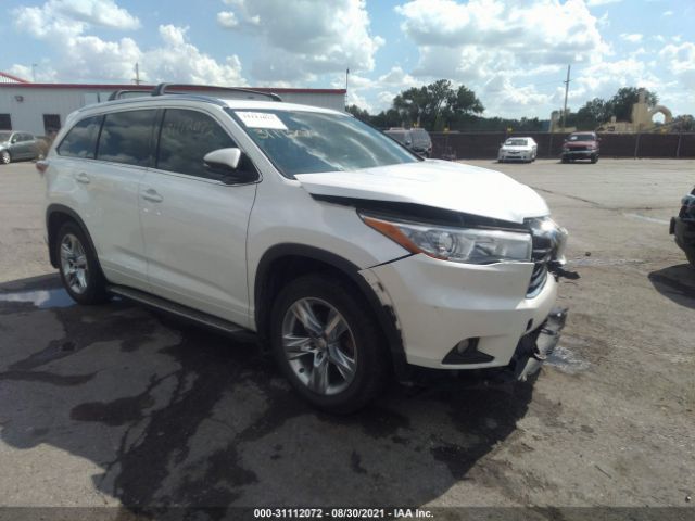 TOYOTA HIGHLANDER 2015 5tddkrfh7fs107873