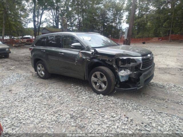 TOYOTA HIGHLANDER 2015 5tddkrfh7fs119389