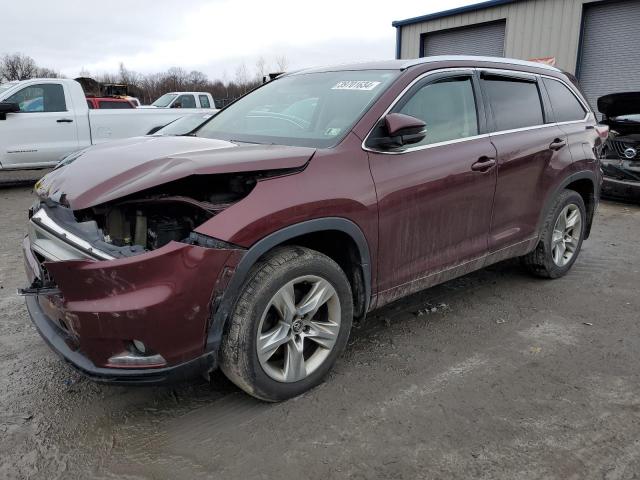 TOYOTA HIGHLANDER 2016 5tddkrfh7gs225973