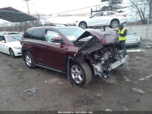 TOYOTA HIGHLANDER 2016 5tddkrfh7gs290211