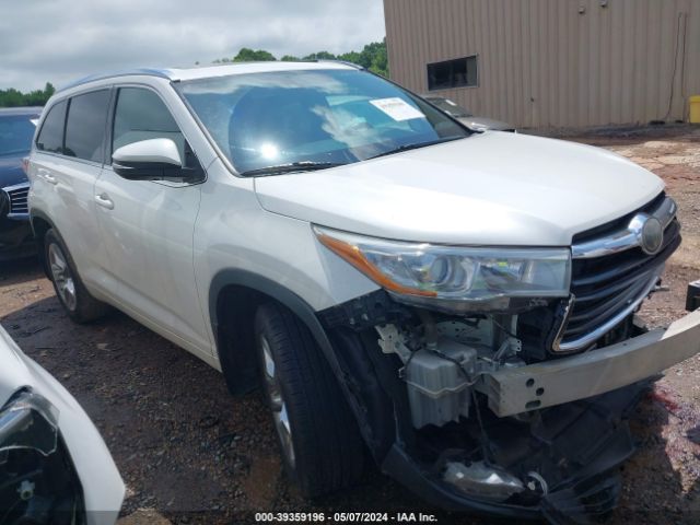 TOYOTA HIGHLANDER 2014 5tddkrfh8es005822