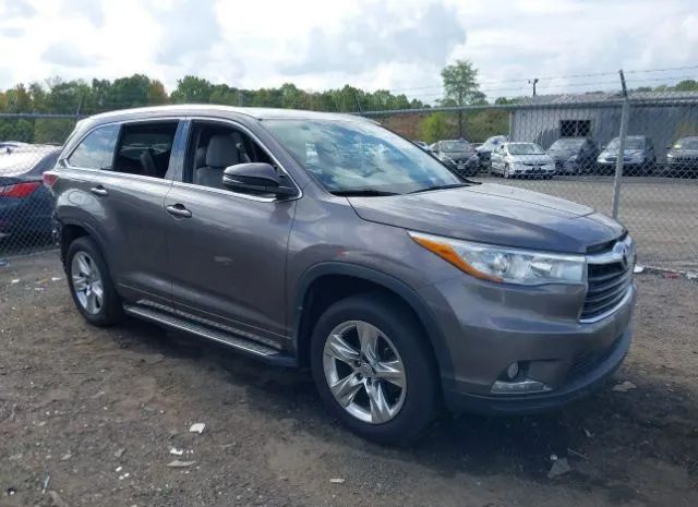 TOYOTA HIGHLANDER 2014 5tddkrfh8es030400