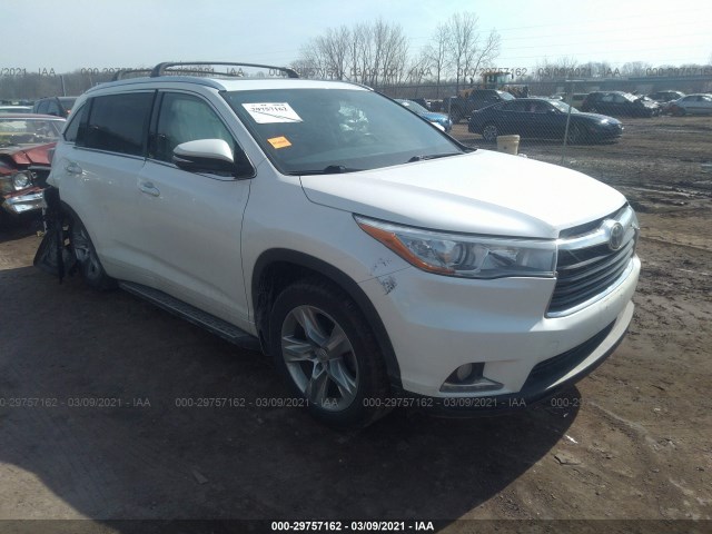 TOYOTA HIGHLANDER 2015 5tddkrfh8fs083499