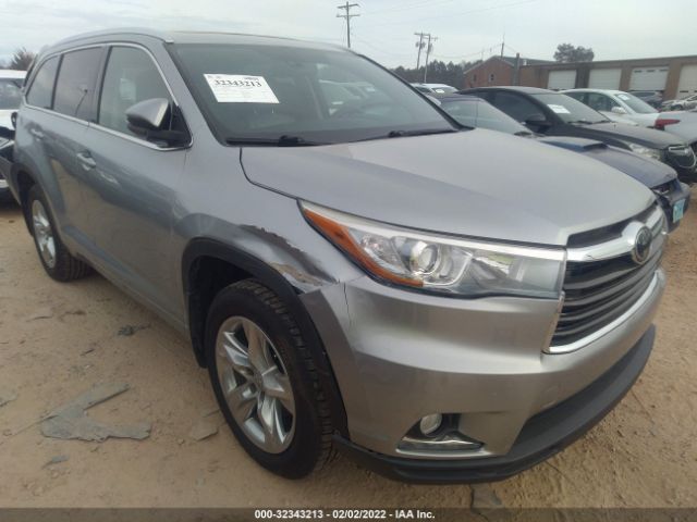 TOYOTA HIGHLANDER 2015 5tddkrfh8fs124553