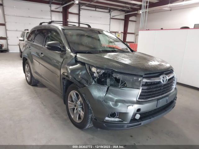 TOYOTA HIGHLANDER 2015 5tddkrfh8fs149632