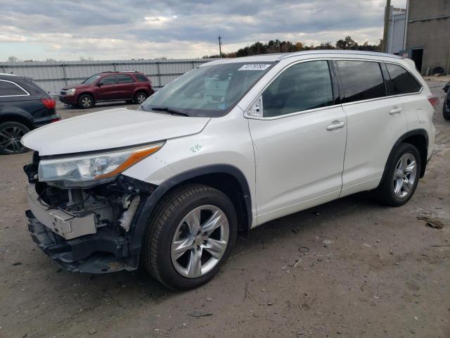 TOYOTA HIGHLANDER 2015 5tddkrfh8fs165653