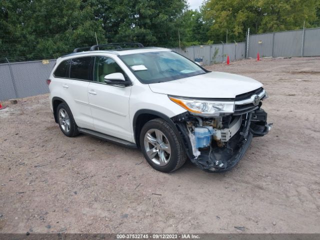 TOYOTA HIGHLANDER 2015 5tddkrfh8fs220747