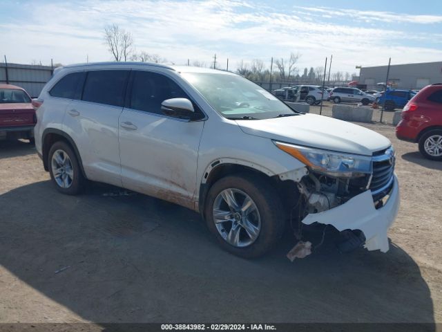 TOYOTA HIGHLANDER 2016 5tddkrfh8gs315276