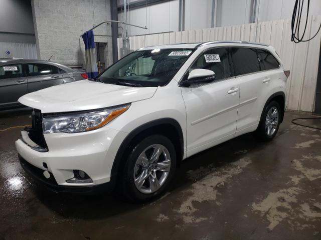 TOYOTA HIGHLANDER 2016 5tddkrfh8gs341344