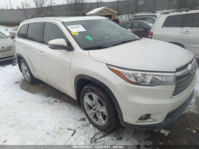 TOYOTA HIGHLANDER 2014 5tddkrfh9es009250