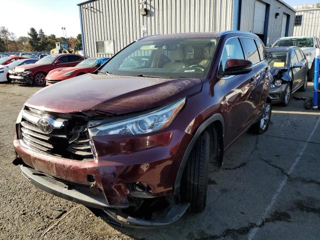 TOYOTA HIGHLANDER 2014 5tddkrfh9es020958