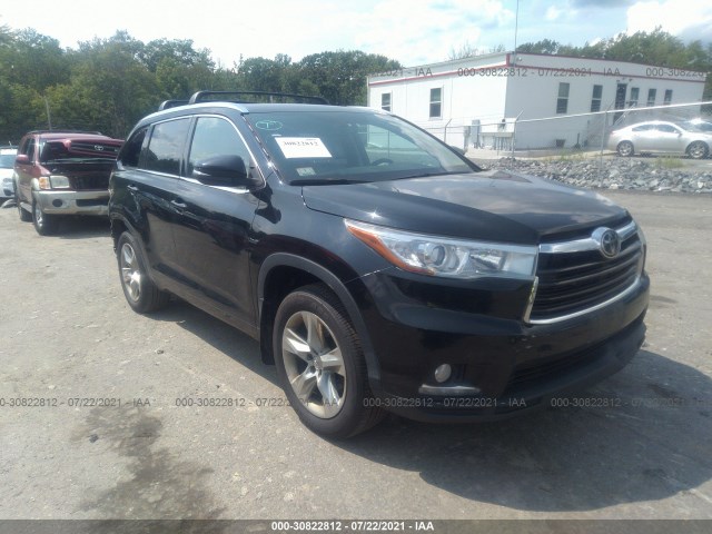 TOYOTA HIGHLANDER 2014 5tddkrfh9es024301