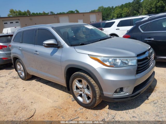 TOYOTA HIGHLANDER 2015 5tddkrfh9fs072284