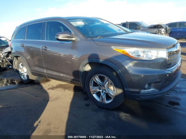 TOYOTA HIGHLANDER 2015 5tddkrfh9fs080062