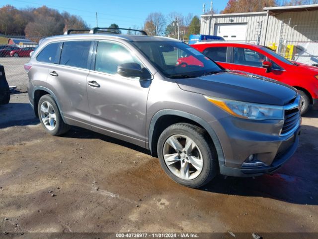 TOYOTA HIGHLANDER 2015 5tddkrfh9fs084015