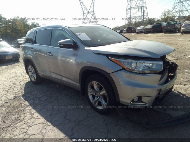 TOYOTA HIGHLANDER 2015 5tddkrfh9fs125484