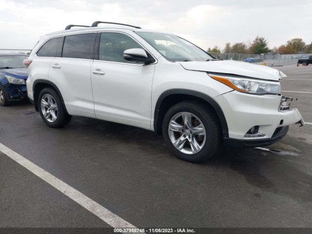 TOYOTA HIGHLANDER 2015 5tddkrfh9fs126117