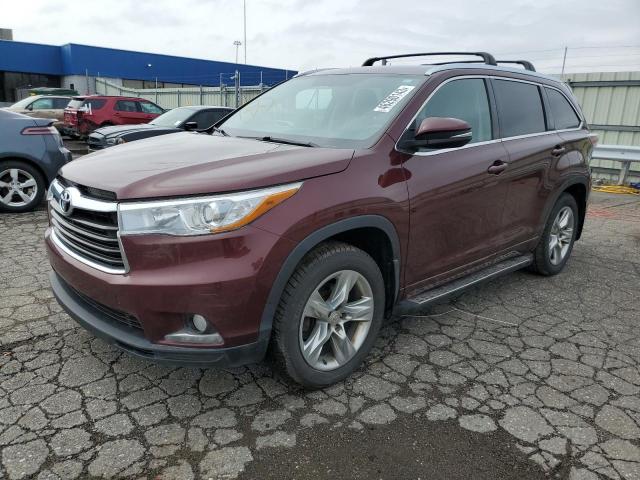 TOYOTA HIGHLANDER 2015 5tddkrfh9fs126389