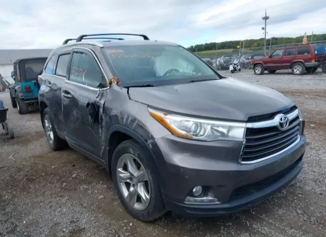 TOYOTA HIGHLANDER 2015 5tddkrfh9fs149476