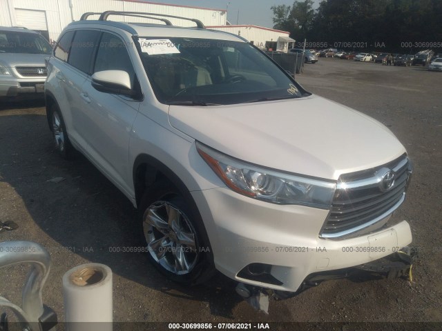 TOYOTA HIGHLANDER 2015 5tddkrfh9fs155312