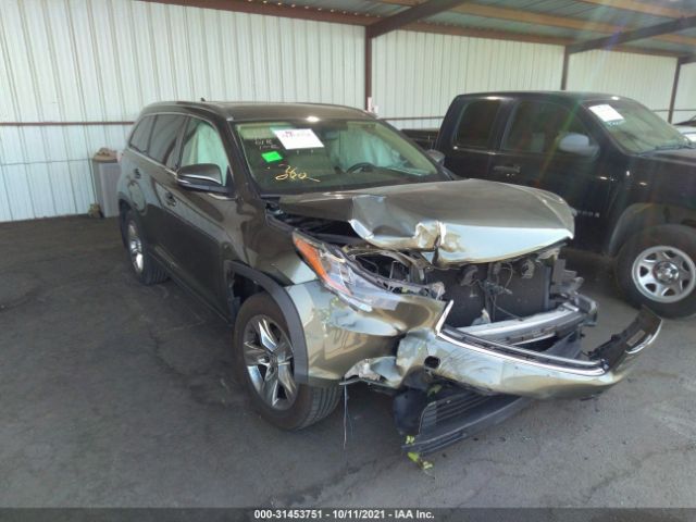 TOYOTA HIGHLANDER 2015 5tddkrfh9fs156749