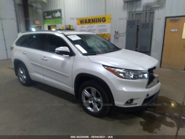 TOYOTA HIGHLANDER 2015 5tddkrfh9fs172126