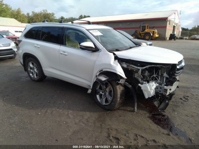 TOYOTA HIGHLANDER 2016 5tddkrfh9gs255914