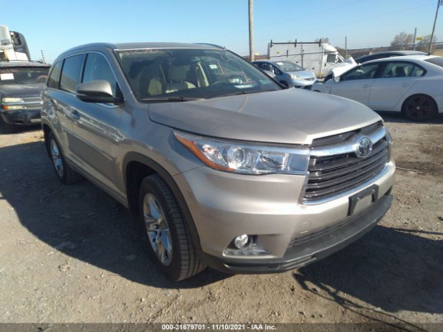 TOYOTA HIGHLANDER 2016 5tddkrfh9gs274575