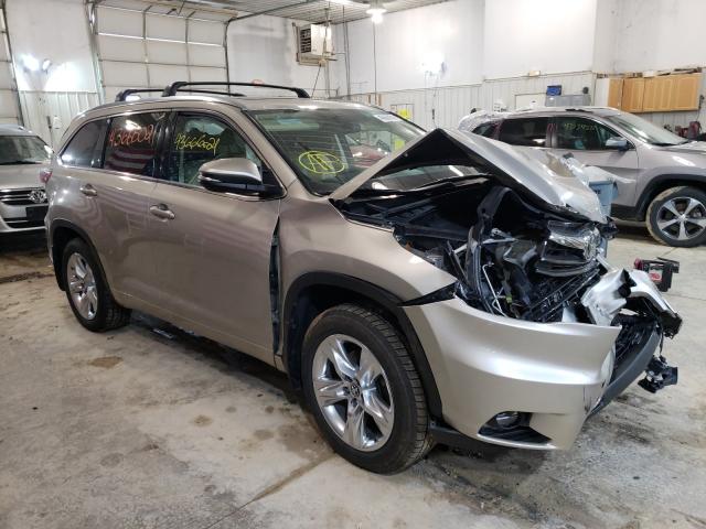 TOYOTA HIGHLANDER 2016 5tddkrfh9gs312838