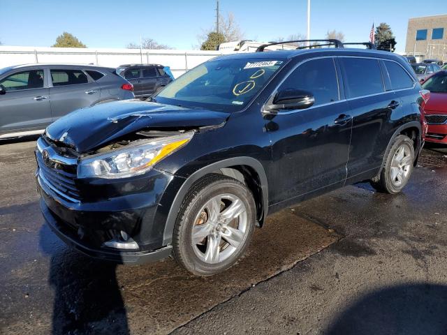 TOYOTA HIGHLANDER 2016 5tddkrfh9gs316047