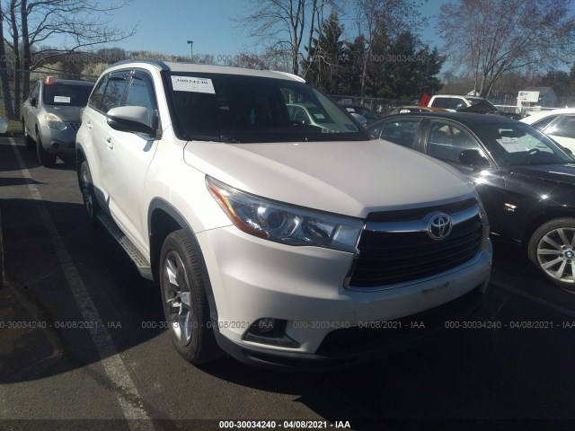 TOYOTA HIGHLANDER 2014 5tddkrfhxes020807